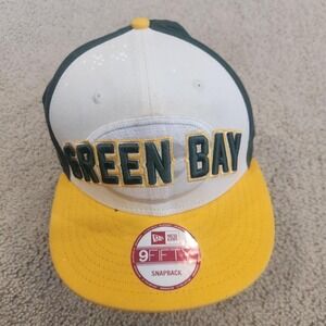 Green Bay Packers NFL New Era SnapBack Hat Cap 9FIFTY OSFA